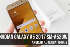 Android Nougat Firmware on Canadian Galaxy A5 2017 SM-A520W