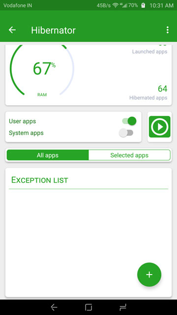 Automatically Hibernate Apps For Better Battery Life With Hibernator