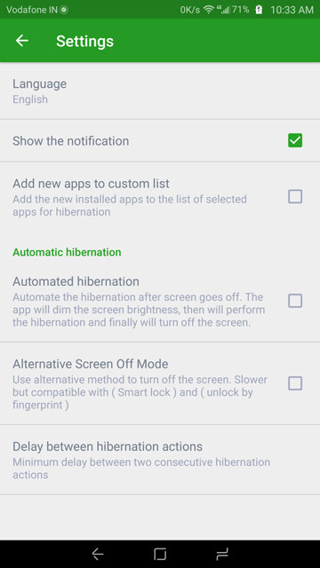 Automatically Hibernate Apps For Better Battery Life With Hibernator