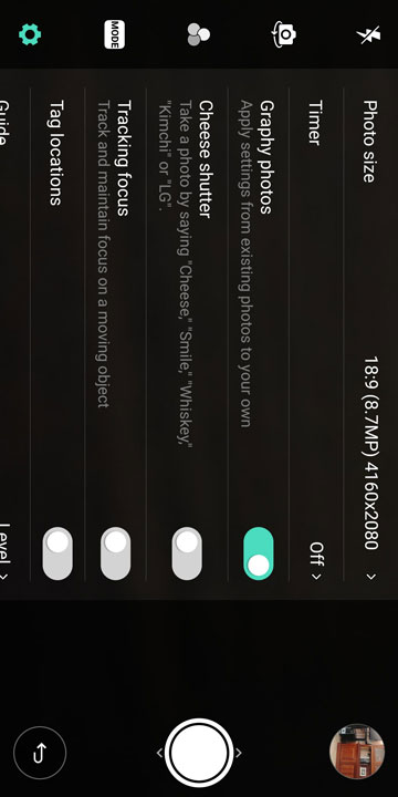 Install LG V30 Camera App on LG G6