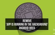Remove 'App is Running in the Background' Notification