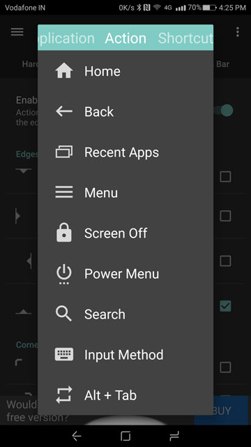 Swipe to Go Home Gesture