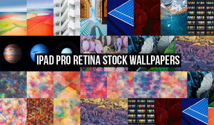 iPad Pro Retina Stock Wallpapers