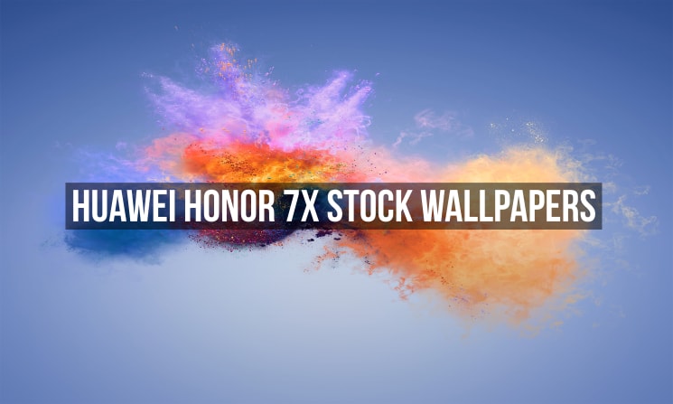 Huawei Honor 7X Stock Wallpapers