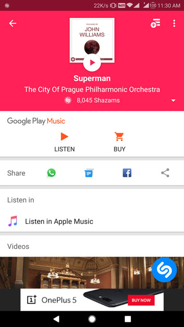 Pixel 2 Now Playing feature
