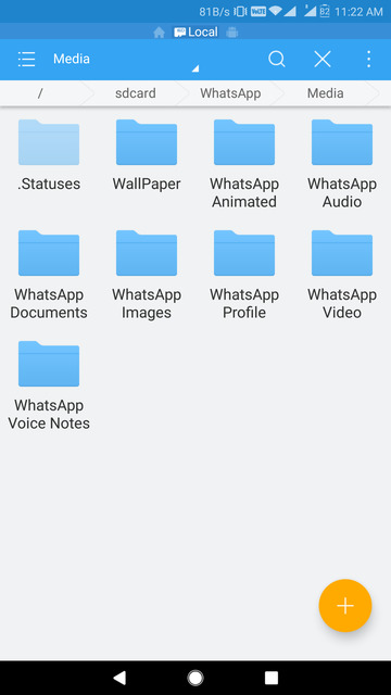 hidden file settings file manager