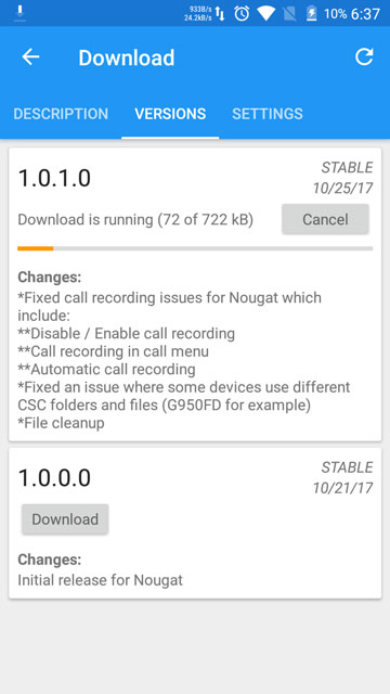 Install Firefds Kit Xposed Module For Samsung Devices Running Stock Nougat Firmware
