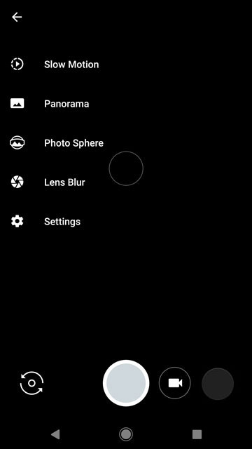 Pixel 2 Camera options