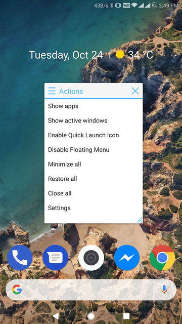 Multitasking Windows on Android