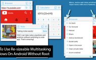 Multitasking Windows on Android
