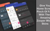 Best Zooper Widget Skins
