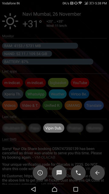 AIO Launcher - Everything You Need On A Single Home Screen