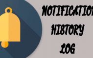 Notification History Log