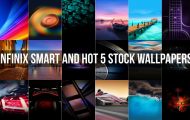 Infinix Smart and Hot 5 Stock Wallpapers