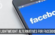 Lightweight Alternatives for Facebook