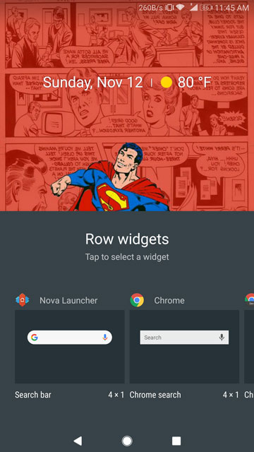 How To Add Any Widget To Expanded Nova Launcher Dock