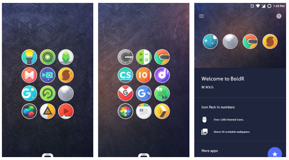 Boldr - Icon Pack