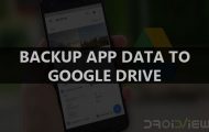 Samsung Galaxy S8 - Automatically Backup App Data to Google Drive