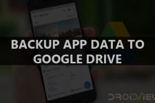 Samsung Galaxy S8 - Automatically Backup App Data to Google Drive