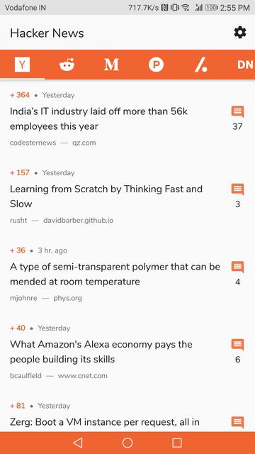 catchup android app