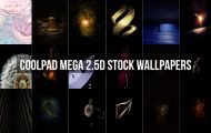 Coolpad Mega 2.5D Stock Wallpapers