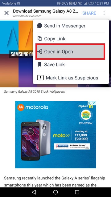 Save Links To Firefox On Android To View Them Later