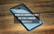 Download Android 8.0 Oreo RUU Stock Firmware for HTC U11