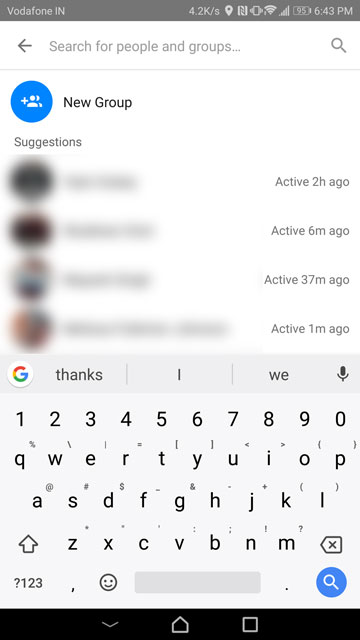 Messenger vs Messenger Lite