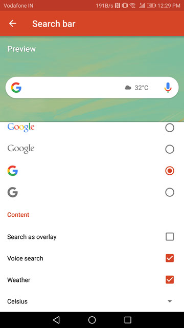 customize nova launcher with labs settings