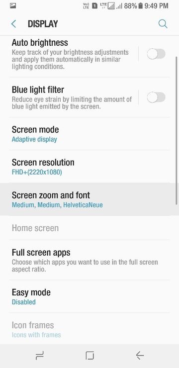 Samsung Fonts customization