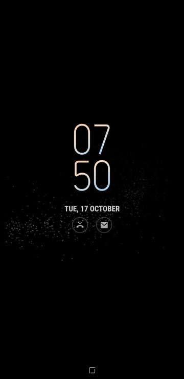 Customize Always On Display On Your Galaxy Note 8 With Custom Backgrounds And More