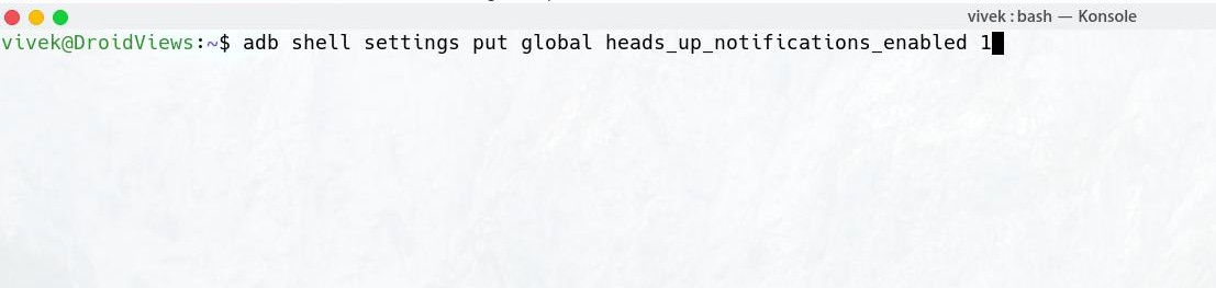 Disable Heads Up Notifications On Android Without Root