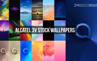 Alcatel 3V Stock Wallpapers