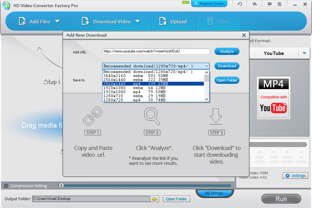 download and convert videos