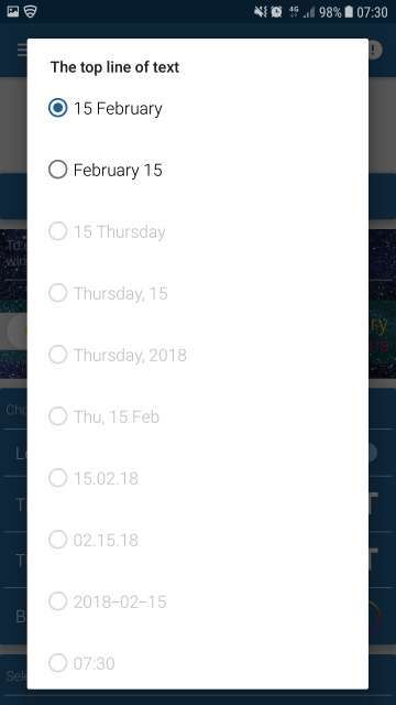 Pixel XL pill widget