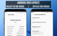 Android Oreo Firmware on Snapdragon Galaxy S8 and S8 Plus