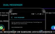 Two Whatsapp Accounts on Samsung Devices with Dual Messenger Feature