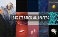 LG K7 LTE Stock Wallpapers