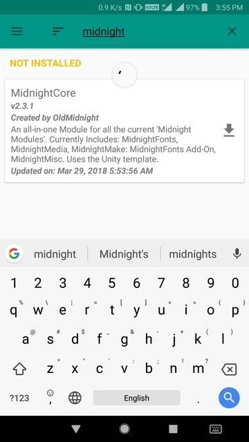 MidnightCore Magisk Module