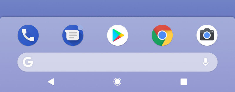 pie navigation bar
