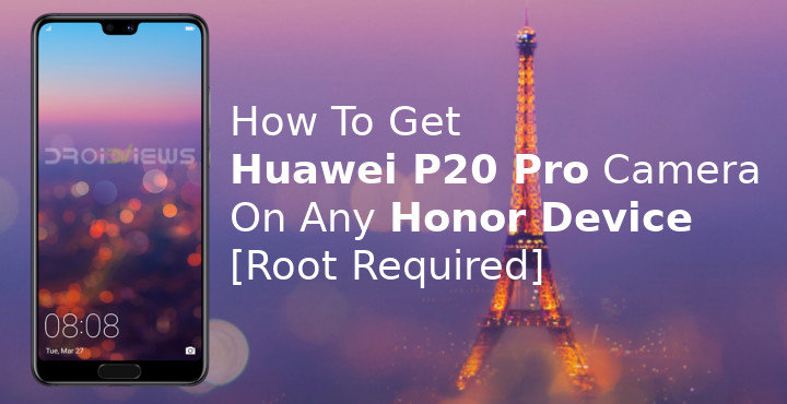 Huawei P20 Pro camera