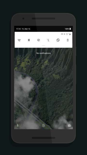 Android P-ify Xposed module