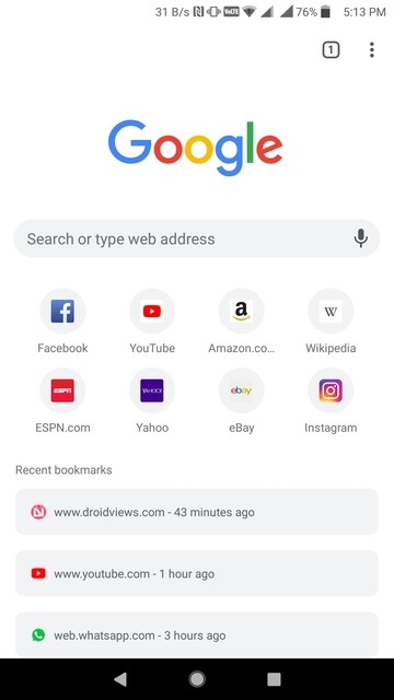 Get Updated Material Design 2 On Google Chrome For Android
