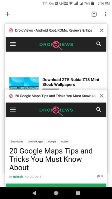 Get Updated Material Design 2 On Google Chrome For Android