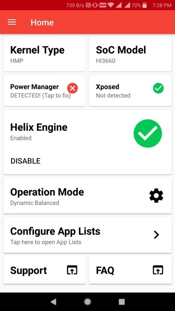 app menu