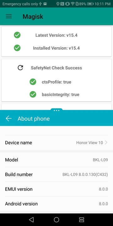 Install TWRP And Root Honor View 10