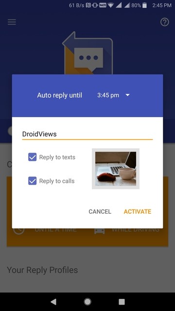 Automatically Reply To Calls And Texts With TextAssured
