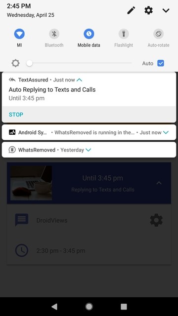 Automatically Reply To Calls And Texts With TextAssured