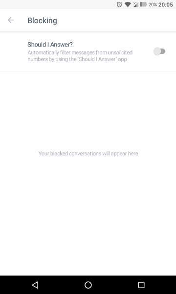 alternative sms app android