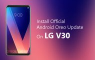 Install Official Android Oreo Update On LG V30